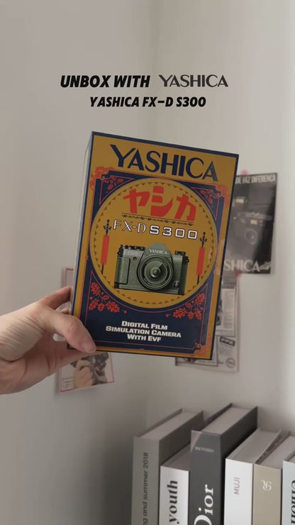 YASHICA FX-D S300 Digital Film Simulation Camera with Electronic View Finder