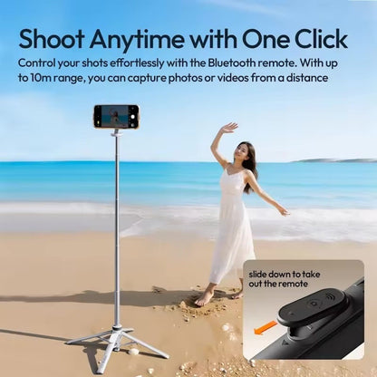 Ulanzi MT85 150cm Automatic Tripod Selfie Stick Magnetic Phone Holder