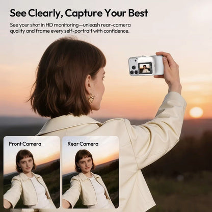 Ulanzi VM02 Wireless Magnetic Phone Camera Selfie Monitor Mirror Screen