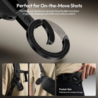 ULANZI MA39 MagLock 3-in-1 Suction Magnetic Phone Holder for MagSafe