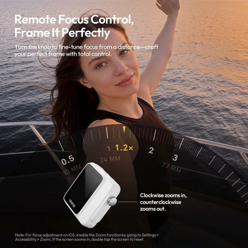 Ulanzi VM02 Wireless Magnetic Phone Camera Selfie Monitor Mirror Screen