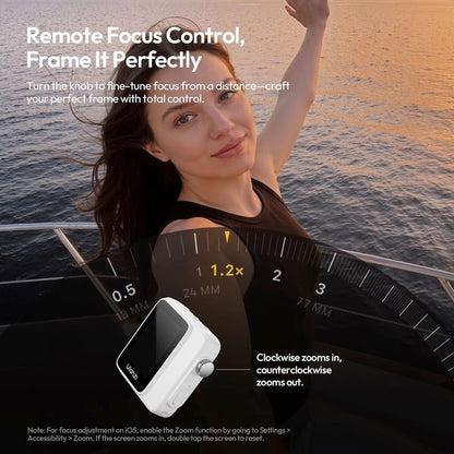 Ulanzi VM02 Wireless Magnetic Phone Camera Selfie Monitor Mirror Screen
