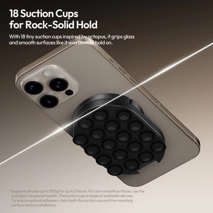 ULANZI MA39 MagLock 3-in-1 Suction Magnetic Phone Holder for MagSafe