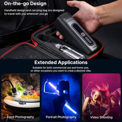 Ulanzi FM01 FILMOG Ace Portable Fog Machine 40W Wireless Remote Control Mini Smoke Machine for Photography Wedding