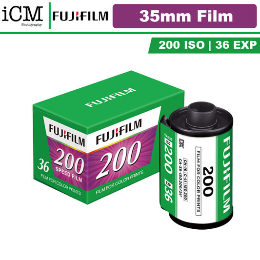 Fujifilm 200 Color Negative 35mm 135 Roll Film (36 Exposures)
