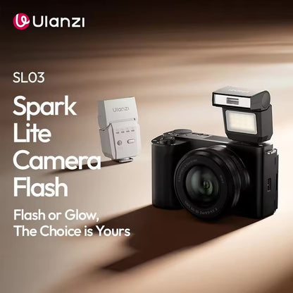 Ulanzi SL03 Spark Lite Speed Flash LED Video FIll Light Bounce Flash for DSLR Mirrorless Compact Camera