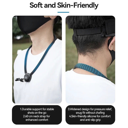 TELESIN Magnetic Neck Holder SE 2.0 Phone Action Camera Mount