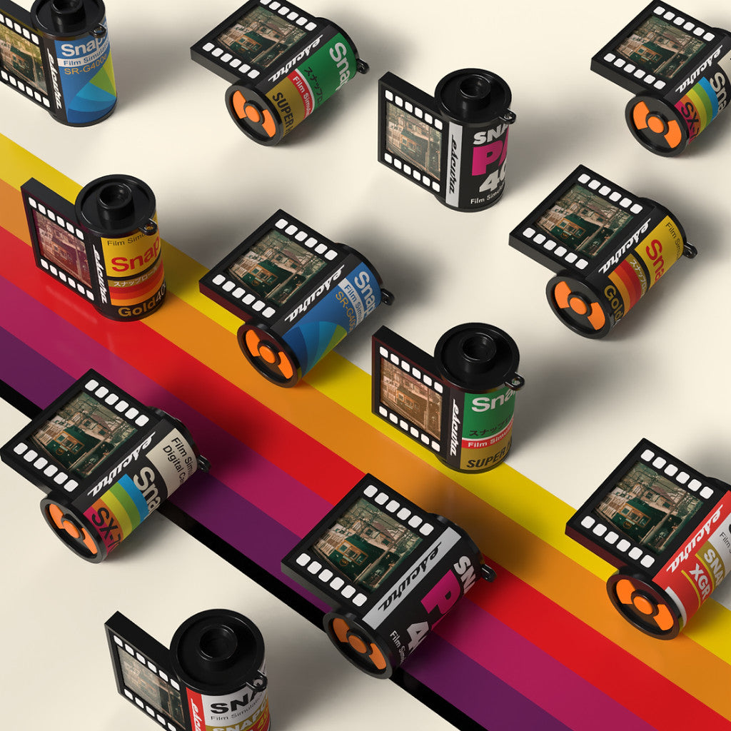 Escura SnapRoll Keychain Digital Camera with Film Simulation [Blind Box]