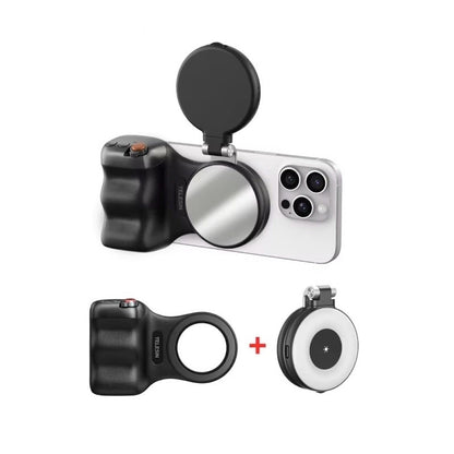 TELESIN Fun Shot MagSafe Magnetic Phone Grip 2 with Bluetooth Remote Shutter Holder