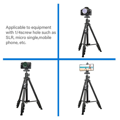 YUNTENG VCT-6109 Professional Live Streaming overhead shot photography Tripod with Extension Rod
