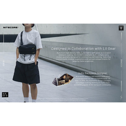 NITECORE SLB03 Convertible Crossbody Sling Shoulder
