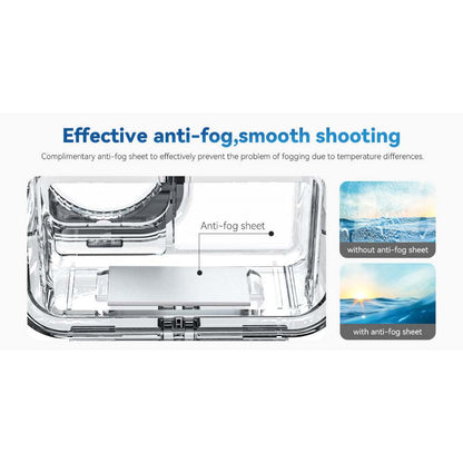 TELESIN DJI OSMO ACTION 5 Pro 4 3 Waterproof Underwater Housing Case