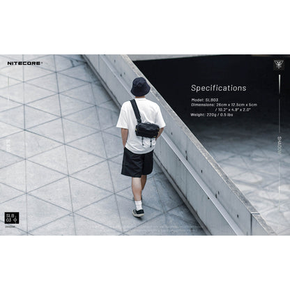 NITECORE SLB03 Convertible Crossbody Sling Shoulder