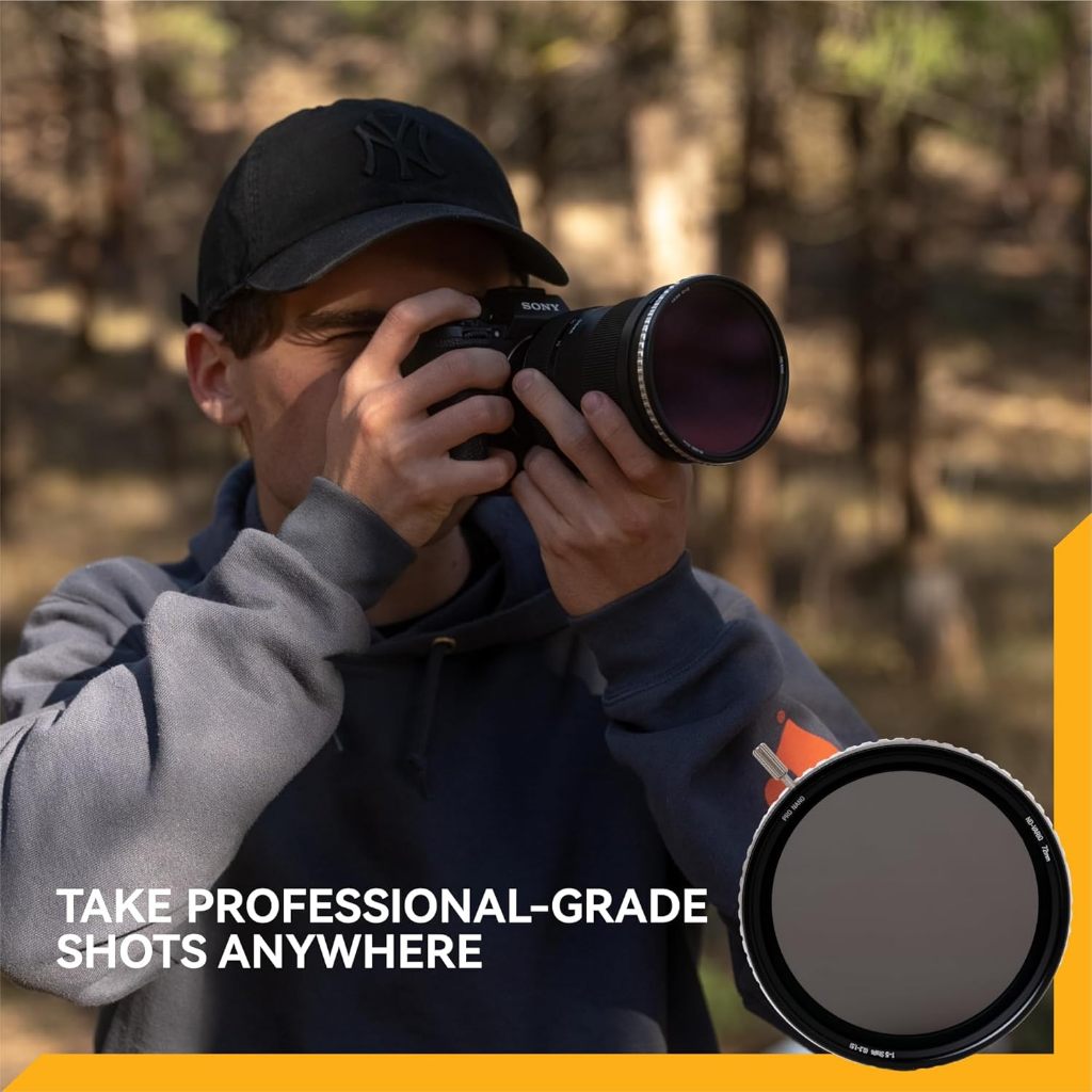 NiSi True Color ND-VARIO Pro Nano 1-5stops Variable ND