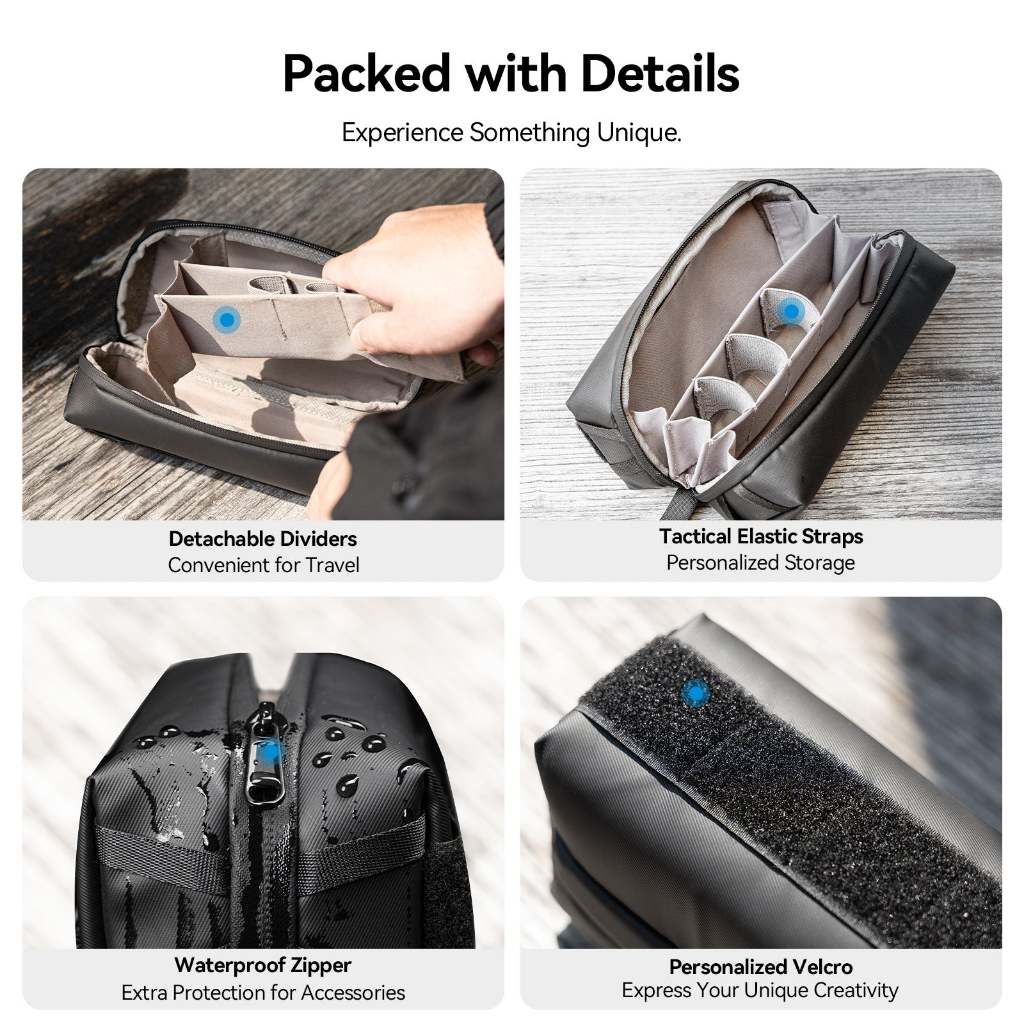 TELESIN DJI Osmo Pocket 3 Case Bag Protective Bag