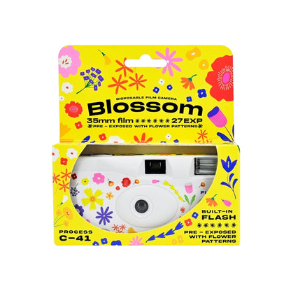 Retocolor Blossom 400 35mm Disposable Film Camera 27EXP Pre exposed Flower Patterns