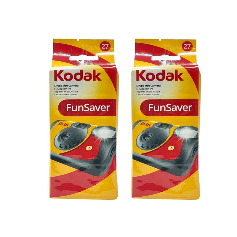 Kodak Funsaver Single Use Disposable 35mm Film Camera - 27 Exposures