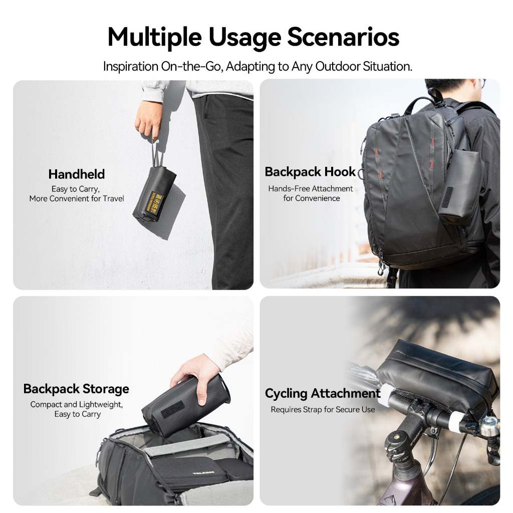 TELESIN DJI Osmo Pocket 3 Case Bag Protective Bag