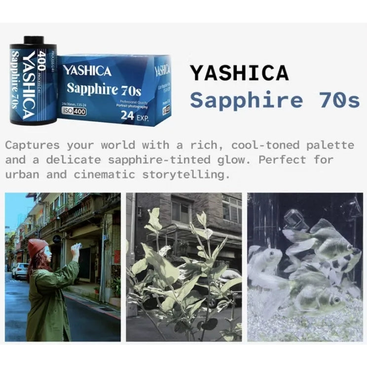 Yashica SAPPHIRE 60S 35mm Color Negative Film ISO 400 24exp