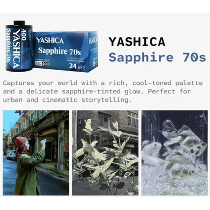 Yashica SAPPHIRE 60S 35mm Color Negative Film ISO 400 24exp