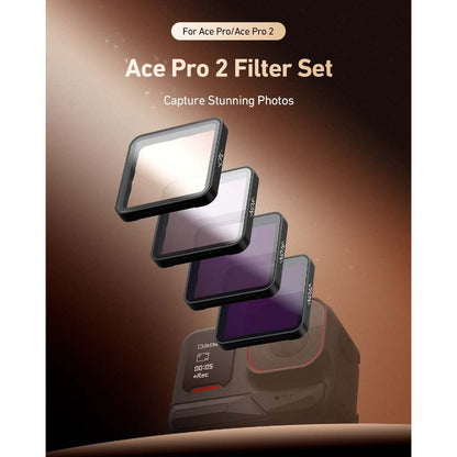 TELESIN CPL ND8 ND16 ND32 Filter Set for Insta360 Ace Pro / Ace Pro 2