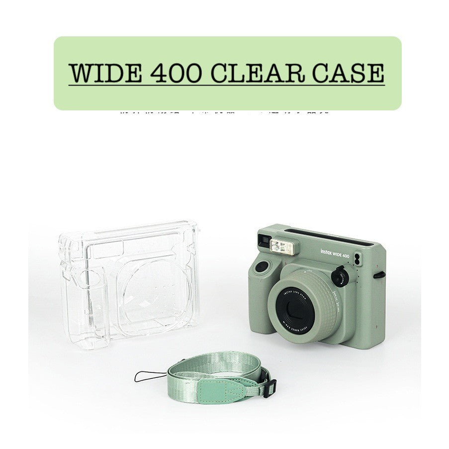 Fujifilm Instax Wide 400 Camera Transparent Crystal Clear Case