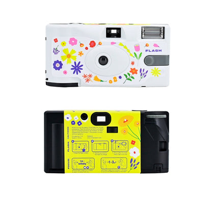 Retocolor Blossom 400 35mm Disposable Film Camera 27EXP Pre exposed Flower Patterns