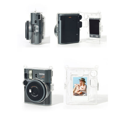 Instax mini 41 camera Clear Case with film Storage