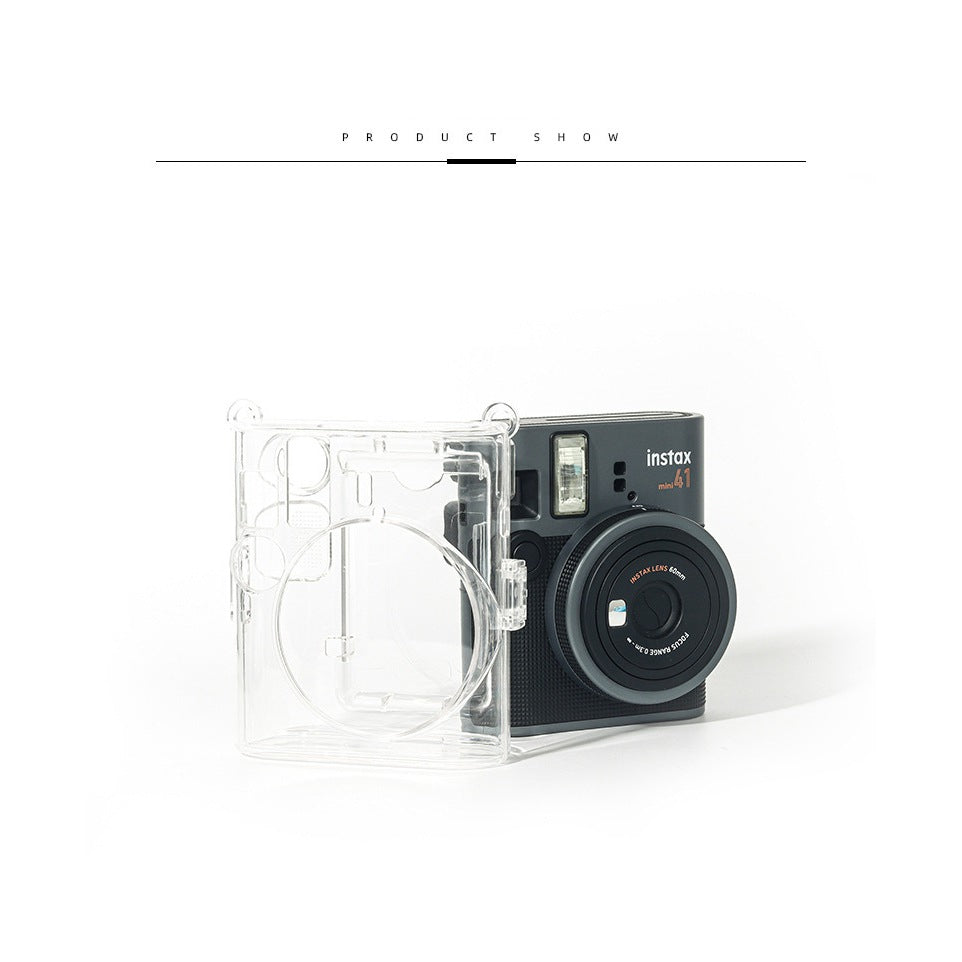 Instax mini 41 camera Clear Case with film Storage