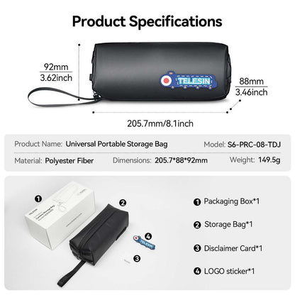 TELESIN DJI Osmo Pocket 3 Case Bag Protective Bag