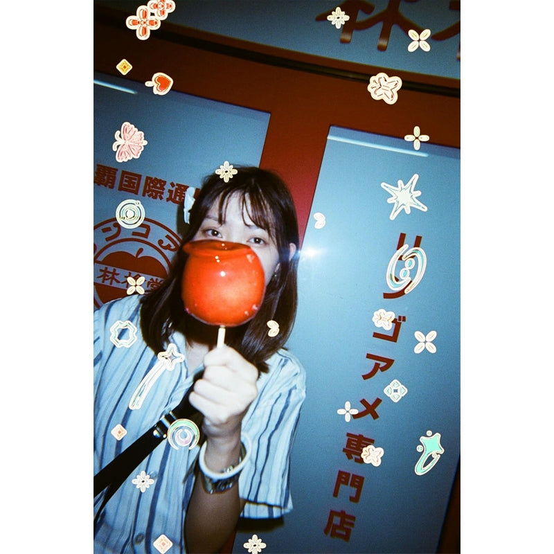Retocolor BLING-BLING 400 35mm Disposable Film Camera 27EXP ISO400 Pre exposed funky pattern