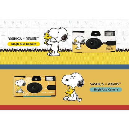 YASHICA Snoopy Peanut 35mm Disposable Film Camera