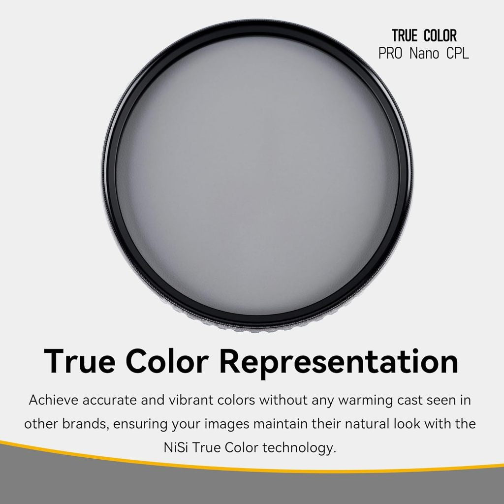 NISI True Color PRO Nano CPL Circular Polariser