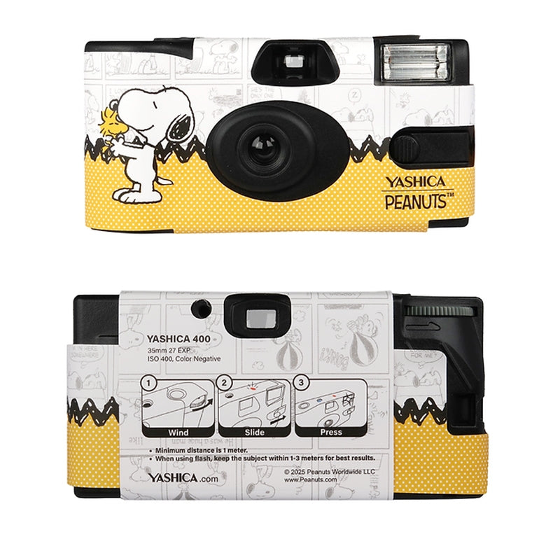 YASHICA Snoopy Peanut 35mm Disposable Film Camera