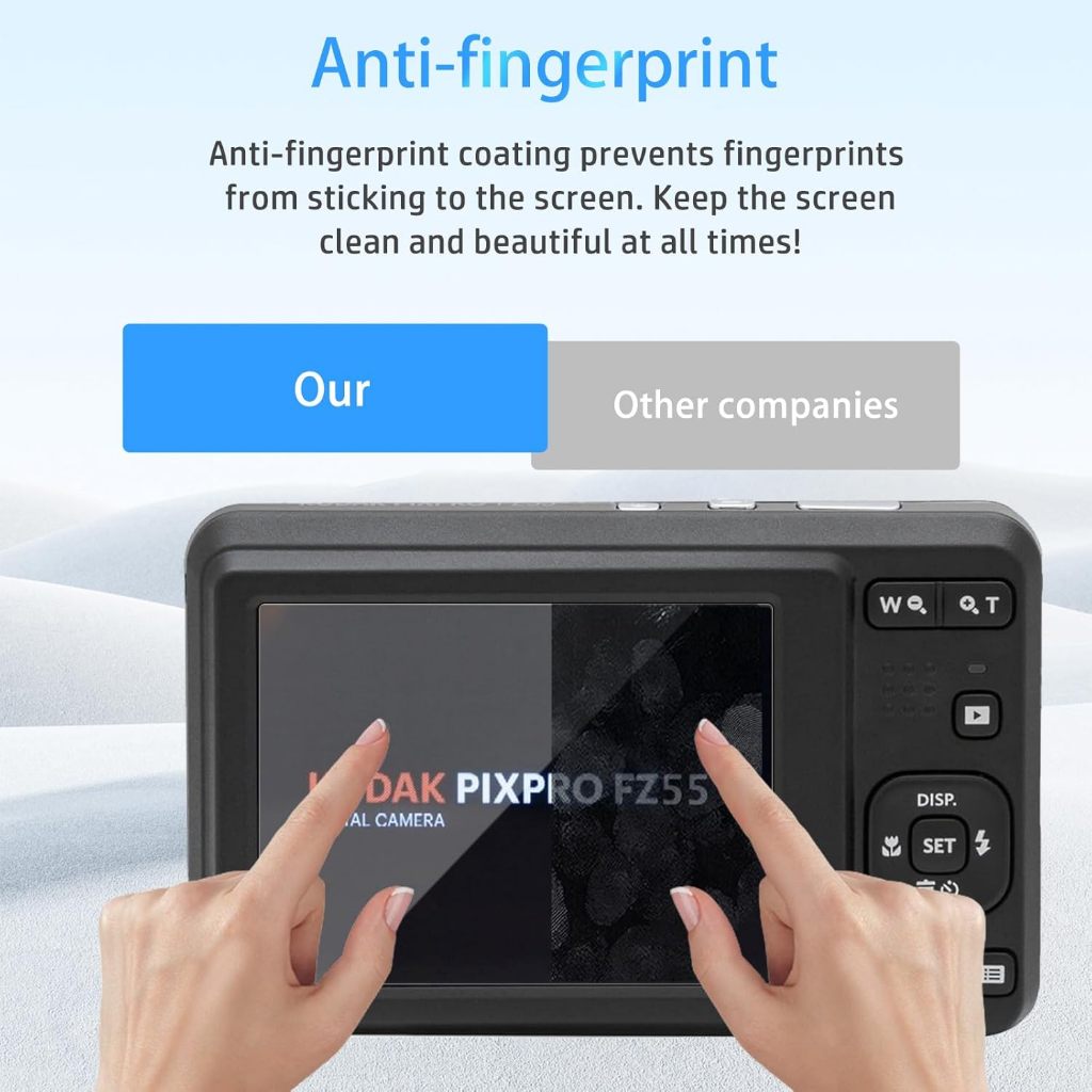 Kodak FZ55 Digital Camera Tempered glass for LCD Screen