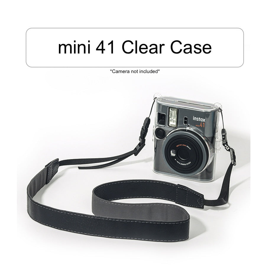 Instax mini 41 camera Clear Case with film Storage
