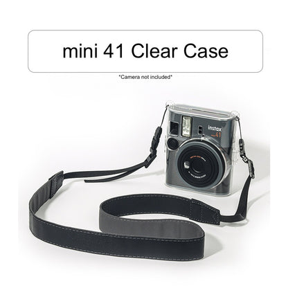 Instax mini 41 camera Clear Case with film Storage