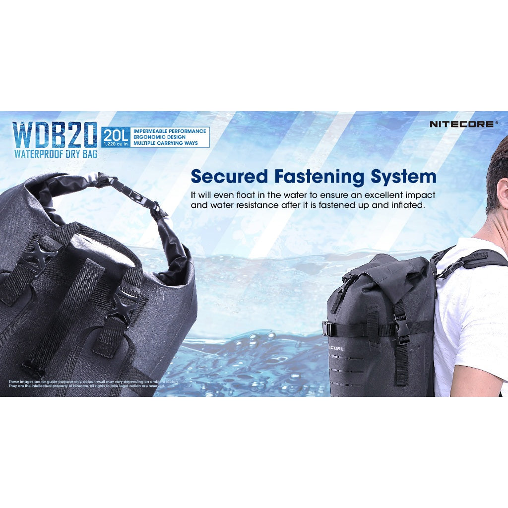 Nitecore Waterproof Dry Bag 20L Wdb20