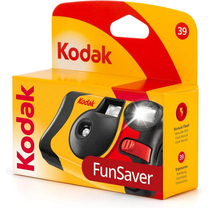 Kodak FunSaver Disposable Single Use Camera with Flash - 39 Exposures