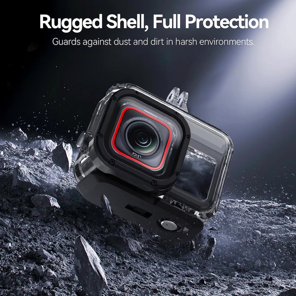 Telesin Insta360 Ace Pro 2 45M Waterproof Housing Underwater Dive Case