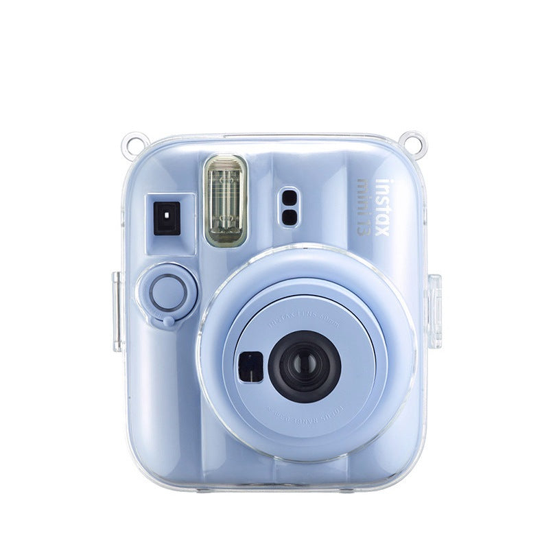 Fujifilm Instax Mini 13 Transparent Clear Case Protective Case with Strap