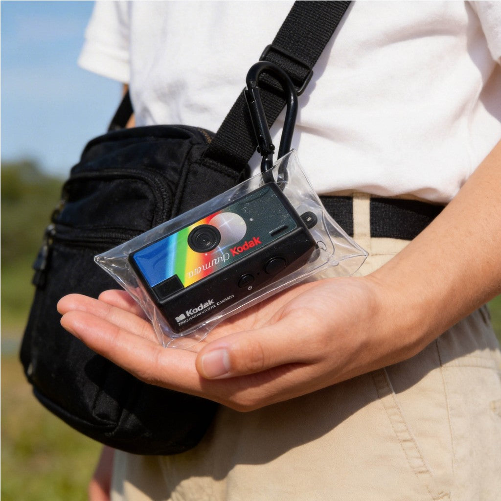 Kodak Charmera Camera Transparent protective bag Pouch keychain