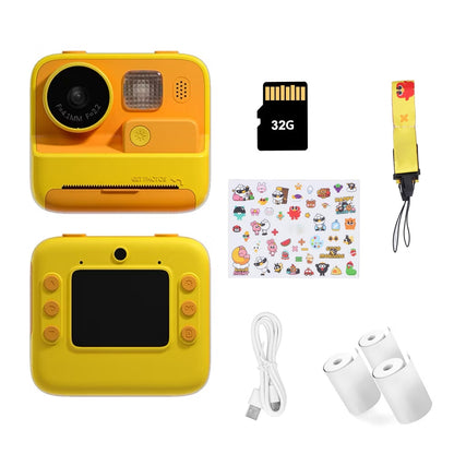 Kids  Instant Print Digital Camera HD 1080P with Thermal Print Paper