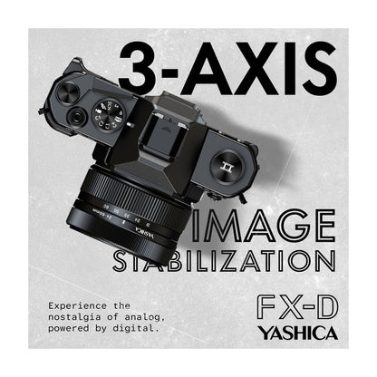 YASHICA FX-D S300 Digital Film Simulation Camera with Electronic View Finder