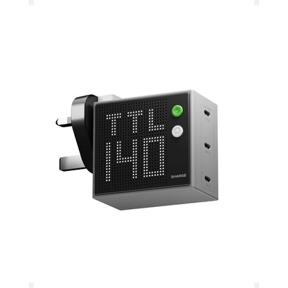 SHARGE Pixel 140 GaN III Charger PD3.1 Fast Charging triple USB-C Port Matrix Display