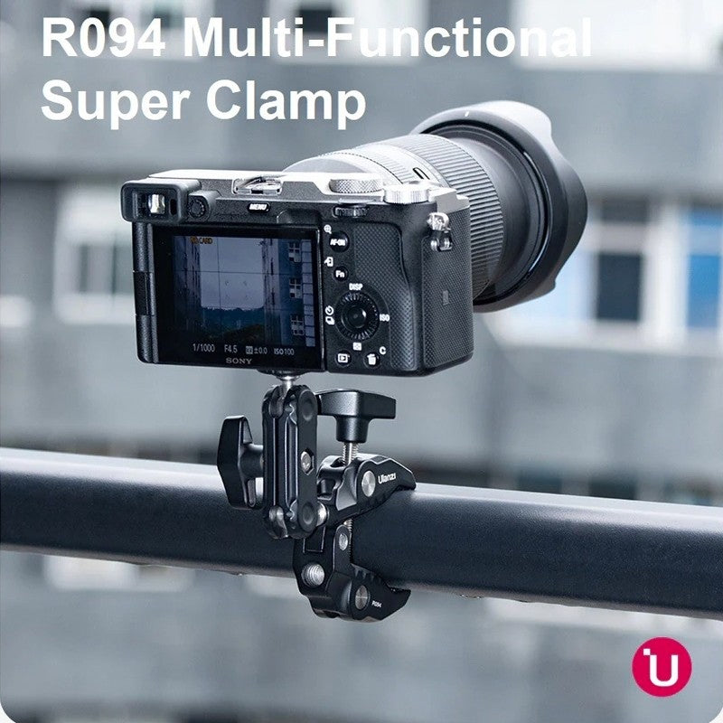 ULANZI R094 Multi-Functional Super Clamp Magic Arm Bicycle Bike Handle Bar Mount