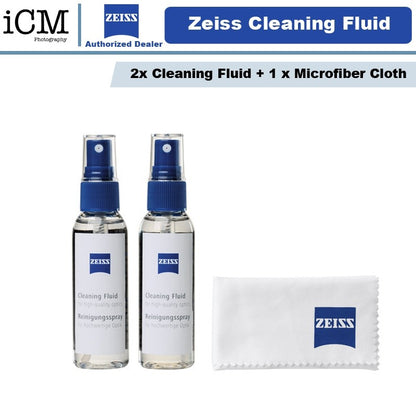 Zeiss Cleaning Fluid with Microfiber Cloth