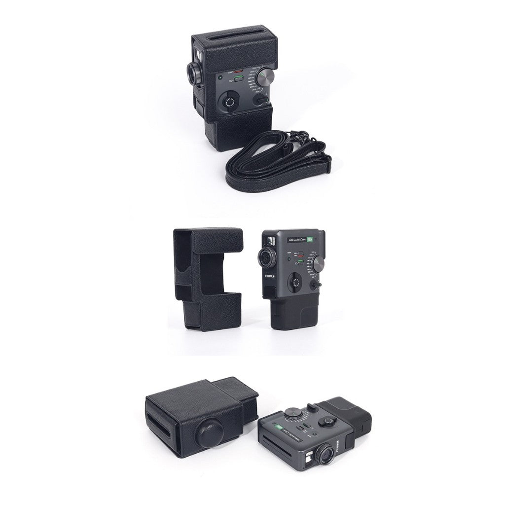 Instax Mini Evo Cinema PU Leather Camera Protective Case with Adjustable Strap
