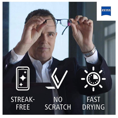 ZEISS Pre-Moistened Lens Cleaning Wipes (Box of 200)