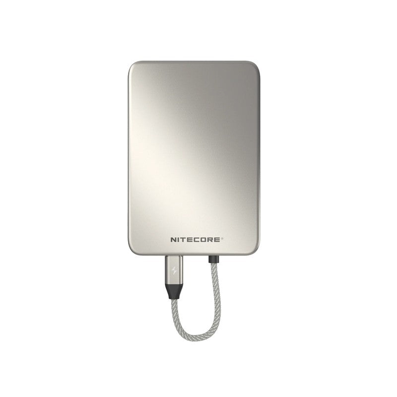 Nitecore POCKET 5 5000mAh Magnetic Power Bank with Built-In Cable